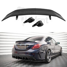 For Mercedes Benz C43 AMG ABS GT Style Rear Trunk Spoiler Wing Lip Glossy Black picture