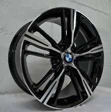 4 Wheels 18 inch Black Machined Rims fits BMW Z4 3.5 2009 - 2021 picture