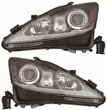 For 2012-2013 Lexus IS250 IS350 Headlight HID Set Driver and Passenger Side picture