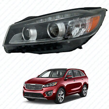 For 2016 2017 2018 Kia Sorento Halogen w/ LED Accent Headlight Assembly Driver picture