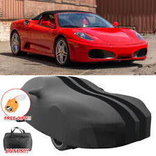 Dustproof Satin Stretch Car Cover Custom Indoor For Ferrari 360 550 575F 296 GTB picture
