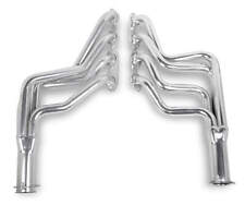 Flowtech Mild Steel Silver Ceramic Long Tube Exhaust for Chevy Bel Air 71-74 picture