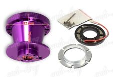 PURPLE ALUMINUM 6-HOLE STEERING WHEEL HUB ADAPTER FIT TOYOTA CAMRY/TERCEL/PASEO picture
