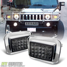 Smoked 2003-2009 Hummer H2 LED Corner Signal Lights Parking Lamps Left+Right picture