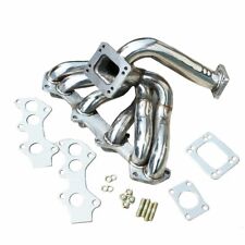 Exhaust Manifold Header T3 T4 Flange For Toyota Supra 1JZGTE JZX100 VVTI 3.0L picture