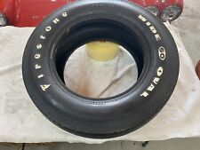 Vintage Firestone Wide Oval F60-15 bias ply tire RWL Camaro Chevelle Mustang picture