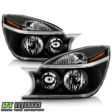 2002-2007 Buick Rendezvous Black Headlights Headlamps Replacement Set Left+Right picture