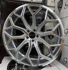 20'' Giovanna Monte Carlo Silver Wheels Tires S63 S550 CLS GLC BMW X5 X3 745 New picture