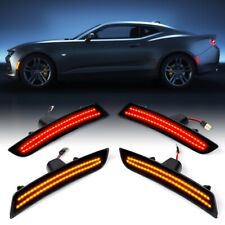 LED Side Marker Lights Front Rear Assemble For 2016-2023 Chevy Camaro LT SS ZL1 picture