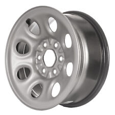 17x7.5 8 Slot New Steel Wheel Painted Silver 560-08069 picture