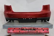 08-15 Mitsubishi Lancer EVO X Rear OEM Bumper (Rally Red P26) USDM See Photos picture