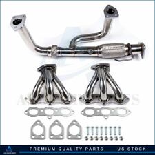 STAINLESS RACING HEADER EXHAUST MANIFOLD FOR 2000-2001 CL/TL ACCORD SOHC picture