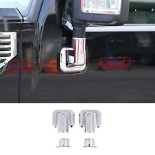 ABS Chrome Side View Mirror Base Trim Accessories Cover For Hummer H2 2003-2009 picture