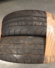 Kumho Ecsta V70A  185/70 x 13  Pair of Track Day Tyres - Hard Compound OLD STOCK picture