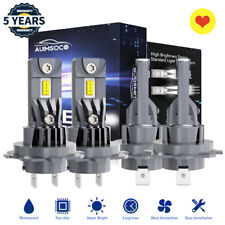 For Mercedes-Benz C250 C300 C350 - 4PC Combo Headlight High & Low Beam LED Bulbs picture
