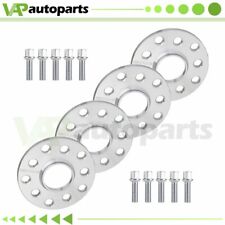 4pcs 10mm Hubcentric Wheel Spacers 5x100 & 5x112 Fits VW Golf Jetta Audi A4 A6 picture
