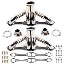 FOR CHEVY SMALL BLOCK HUGGER 327 305 350 STAINLESS STEEL HEADER MANIFOLD picture