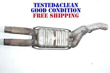 04 05 06 BMW 545i E60 MID SECTION EXHAUST SYSTEM SILENCER Y PIPE OEM picture