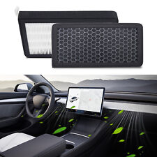 2x Cabin Air Filter HEPA with Activated Carbon Charcoal for Tesla Model 3 Y S X picture