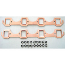 RPC Exhaust Header Gasket R7520; Copperseal 1.48 x 1.12 Copper for Ford 260-351W picture