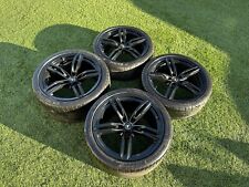 Lamborghini Huracan Evo 19” Gloss Black OEM Wheels and Tires w/ TPMS picture