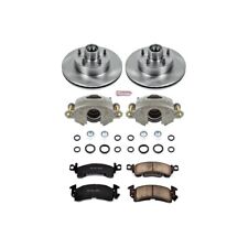 KCOE2580 Powerstop 2-Wheel Set Brake Disc and Caliper Kits Front for Chevy Olds picture
