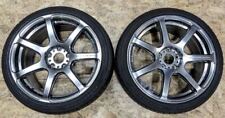 JDM RareWORK Emotion T7R 18 inch 8.5J+38 PCD114.3 5 holes 5H Silvia Sk No Tires picture