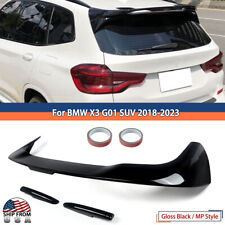 Gloss Black Rear Roof Spoiler Window Wing For BMW F97 X3 M Sport X3 G01 2018-ON picture