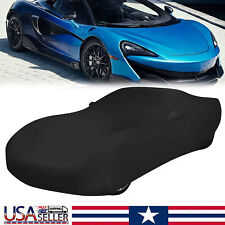 Black Car Cover Satin Stretch Scratch Dust Proof For Honda Acura NSX NSX-R picture