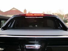 FITS Chevy Avalanche 3rd Brake Light Decal 2011 2012 2013 LTZ PAINTED CLADDING picture