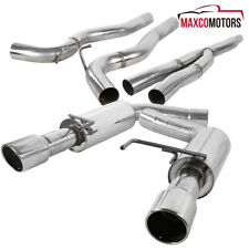 Catback Exhaust Fits 2015-2021 Mustang 2.3L EcoBoost Stainless Steel Dual System picture