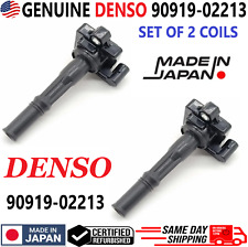 GENUINE DENSO x2 Ignition Coils For 1995-1999 Toyota Paseo & Tercel, 90919-02213 picture