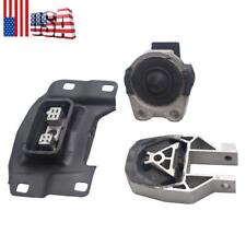 For 2012-2018 Ford Focus 2.0L 3PCS Rear & Front Engine Mount & Trans Mount Kit picture