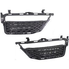 Bumper Grille For 2010-2013 Mercedes Benz E63 AMG Set of 2 Left & Right Plastic picture