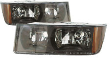 For 2002-2006 Chevrolet Avalanche Headlight Halogen Set Pair picture