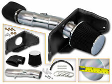 BCP BLACK 05-09 Ford Mustang GT 4.6L V8 Cold Air Intake Racing System + Filter picture