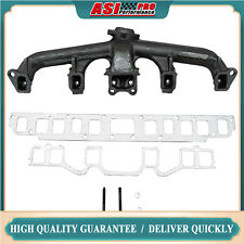 Exhaust Manifold & Gasket Kit for 81,82,83 Jeep Wrangler Cherokee Wagoneer 4.2L picture