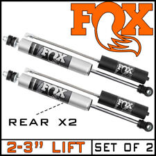 Fox 2.0 Remote Reservoir Rear Shocks Pair fits 2005-2023 Toyota Tacoma 2-3