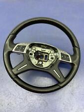 2012 - 2015 MERCEDES ML 63 AMG OEM STEERING WHEEL ASSEMBLY W/ SWITCHES *NOTES* picture