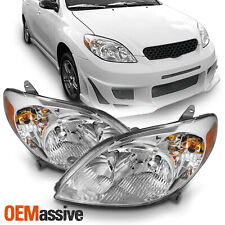 For 2003-2008 Toyota Matrix Base XR XRS Headlights Pair Replacement Left+Right picture