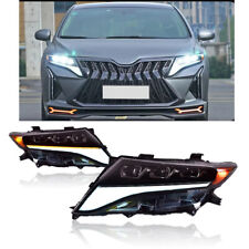 Car Headlights For Toyota Venza 2009-2015 LED Car Lamps DRL Dynamic Turn Signals picture