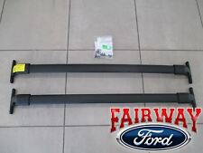 18 thru 24 Expedition OEM Genuine Ford Roof Rack Cross Bar Set 2-pc w/ Hardware picture