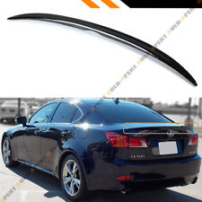 FOR 2006-13 LEXUS IS 250/350/ ISF VIP PAINTED GLOSSY BLK REAR TRUNK LID SPOILER picture
