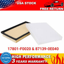 COMBO ENGINE AND CABIN AIR FILTER FOR TOYOTA SIENNA 2021-2023 COROLLA 2019-2022 picture