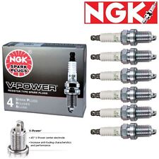 6 pcs Spark Plugs NGK V-Power 1990-1996 for Nissan 300ZX 3.0L V6 Naturally picture