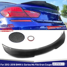 For 2012-2018 BMW 640i 650i F06 M6 Gran Coupe PSM Style Rear Spoiler Carbon Look picture