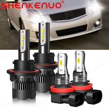For Nissan Sentra 2004-2012 LED Headlight Hi/Low Beam + Fog Light Bulbs Combo picture