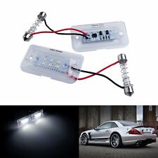 Rear LED License Plate Light Lamp For Benz Mercedes SL R230 SLR R199 C W203 C209 picture