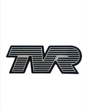 TVR  badge Bonnet Chimaera Griffith, wedge Sagaris garage or toolbox mancave picture