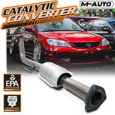 [HEAT SHIELD]Catalytic Converter Exhaust Down Pipe For 2001-2005 Honda Civic EX picture
